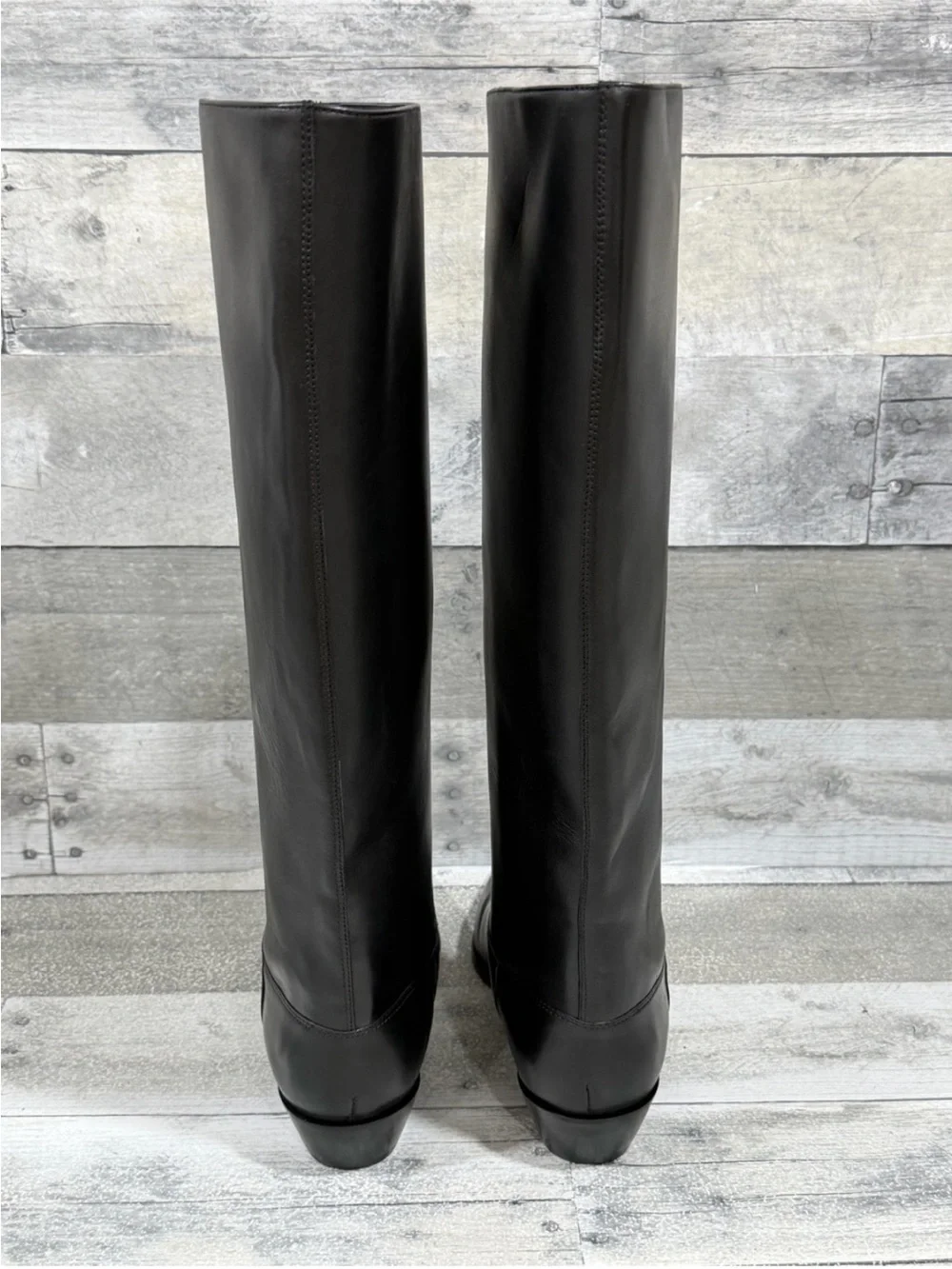 REFORMATION Dominique Knee Boot - core - black leather - Sz - 7.5 .US